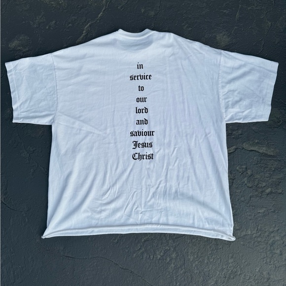 Unreleased F&F Yeezy Kanye West Sunday Service Heavyweight Tee Calabasas Era - Picture 2 of 7